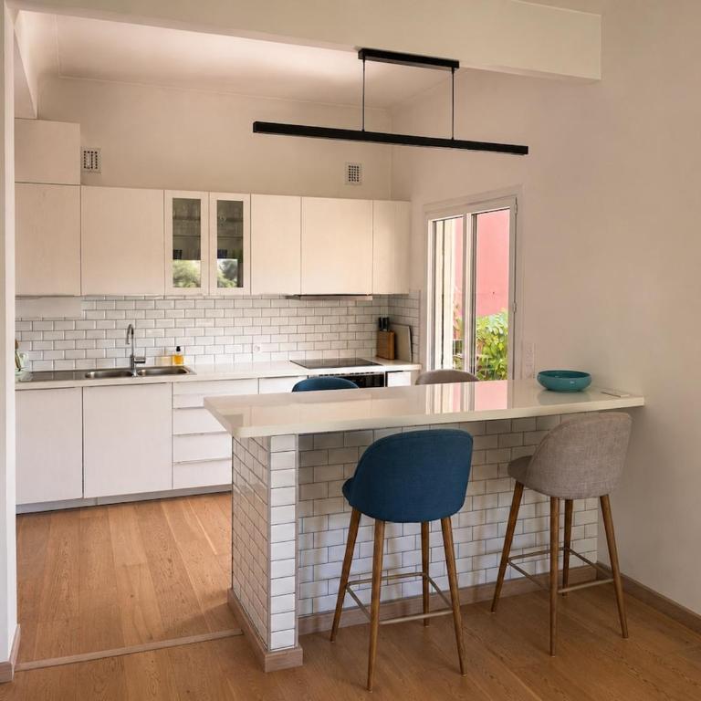 100 m2 apartment with panoramic sea view and olive trees - Appartement 1 Chambre - 6