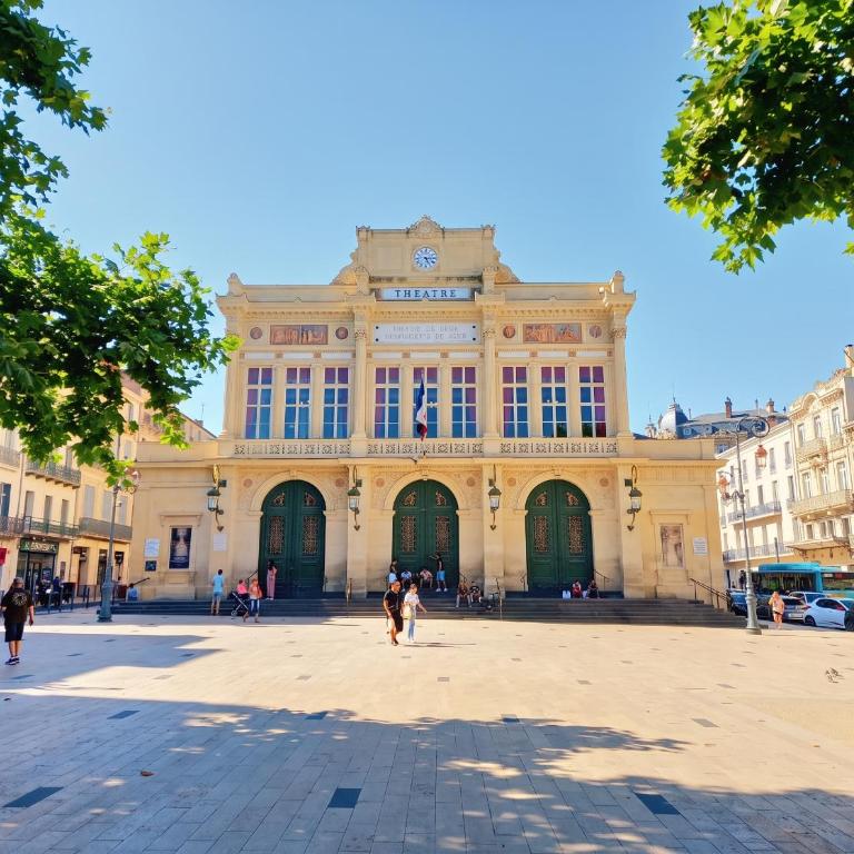 L Escapade Valmy 2 ch Clim Cœur de Béziers - Apartment mit 2 Schlafzimmern - 21