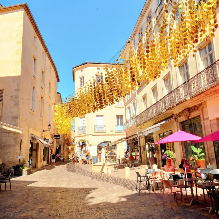 L Escapade Valmy 2 ch Clim Cœur de Béziers - Apartment mit 2 Schlafzimmern - 27