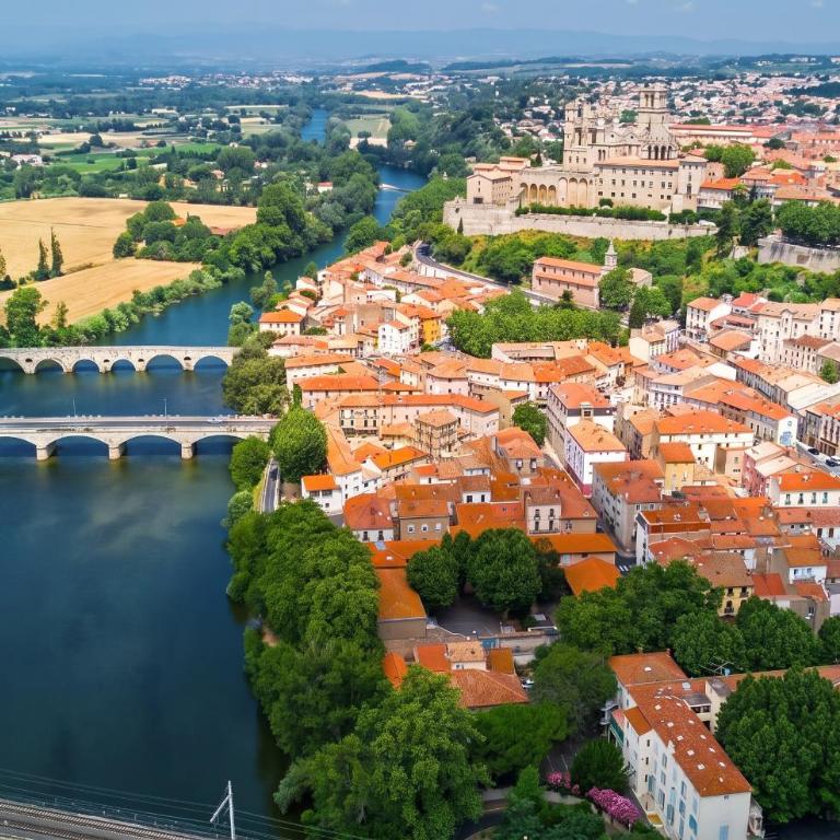 L Escapade Valmy 2 ch Clim Cœur de Béziers - Apartment mit 2 Schlafzimmern - 20