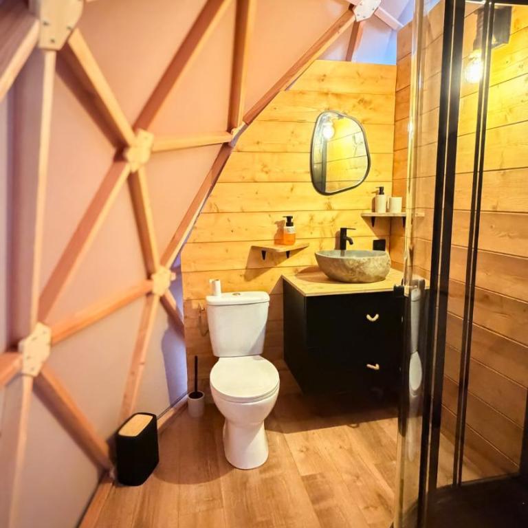 Dôme avec jacuzzi privatif Luméa Dôme - Tente - 9
