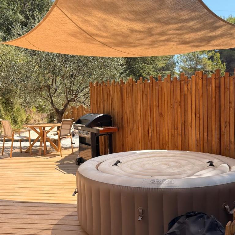 Dôme avec jacuzzi privatif Luméa Dôme - Tente - 18