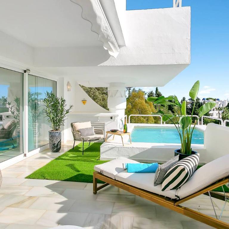 Modern Sea View Apt with Splash Pool in Calahonda - Chambre Simple - 6
