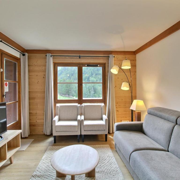 Arc 1950, Appartement 2 chambres 7 pers, Vue Montagne, Sauna, Hammam, Jacuzzi, Piscine chauffée - Two-Bedroom Apartment with Mountain View - 4