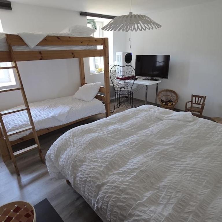 Paradis au bord du lac avec plage privée - Appartement - 3