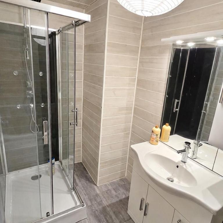 Paradis au bord du lac avec plage privée - Appartement - 22