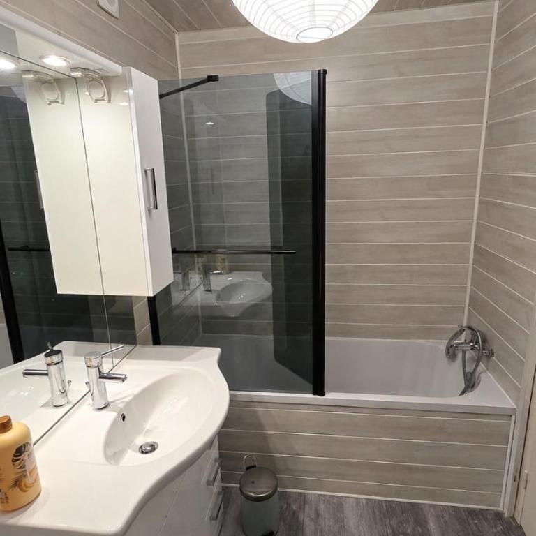 Paradis au bord du lac avec plage privée - Appartement - 43