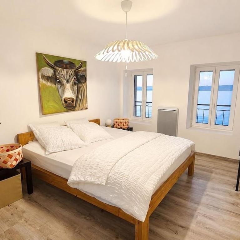 Paradis au bord du lac avec plage privée - Appartement - 50