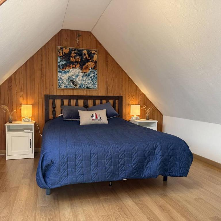 Maison avec WIFI, jardin à Ploumanac'h PERROS-GUIREC - Réf 319 - Casa con 1 Camera da Letto - 11