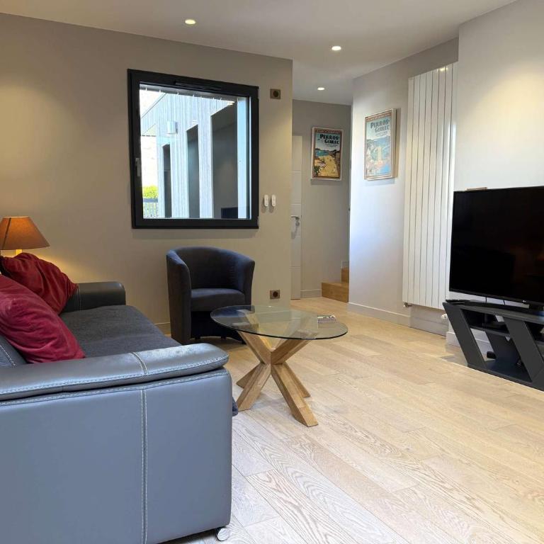 Maison avec WIFI à 90m de la plage à Ploumanac'h PERROS-GUIREC - Réf 321 - Two-Bedroom House - 3