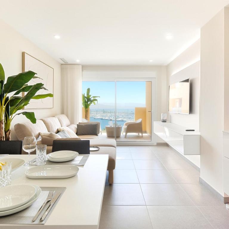 VistaPuertoAtico Penthouse between two seas - Appartement 2 Chambres avec Terrasse et Vue sur la Mer - 25
