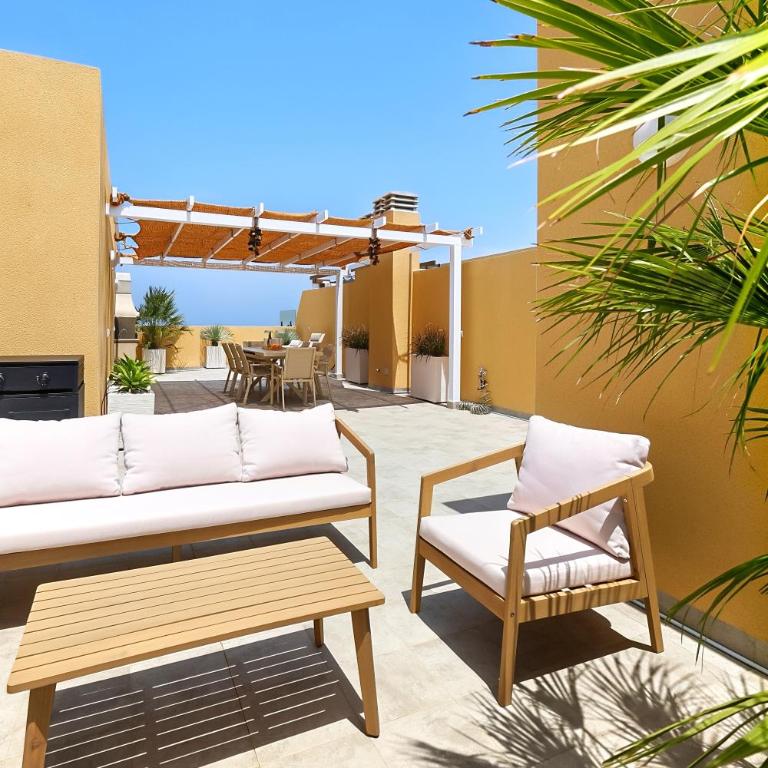 VistaPuertoAtico Penthouse between two seas - Appartement 2 Chambres avec Terrasse et Vue sur la Mer - 17