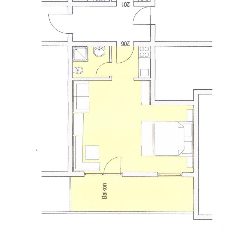 Dreigiebel im Haus Lohrey - Apartment mit Balkon - 20