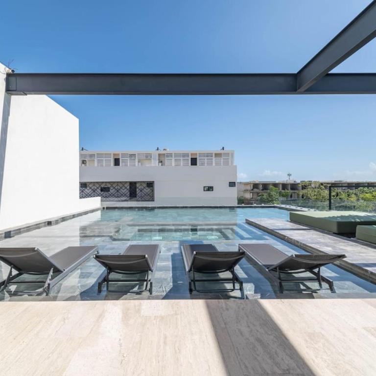 Lux 1BR with Rooftop Pool, Spa, Gym, Kids Playroom - Apartamento - 8
