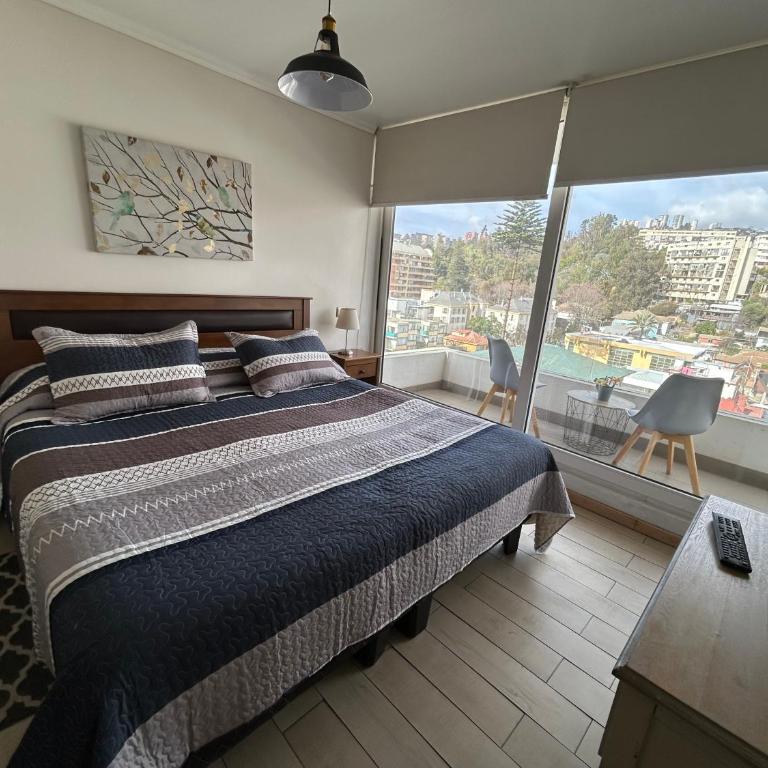 La mejor terraza en el centro de Viña del Mar, cerca de todo - Apartamento de 1 dormitorio - 25