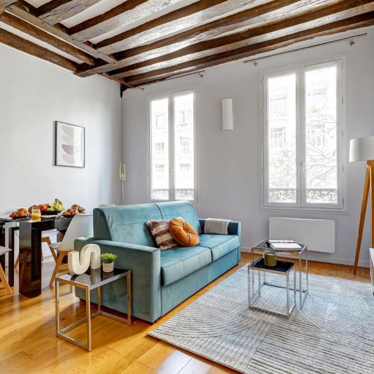 BnBNova - Central 1BR in Le Marais - Close to Notre-Dame - Appartement - 1