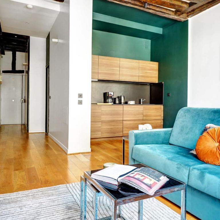 BnBNova - Central 1BR in Le Marais - Close to Notre-Dame - Appartement - 2