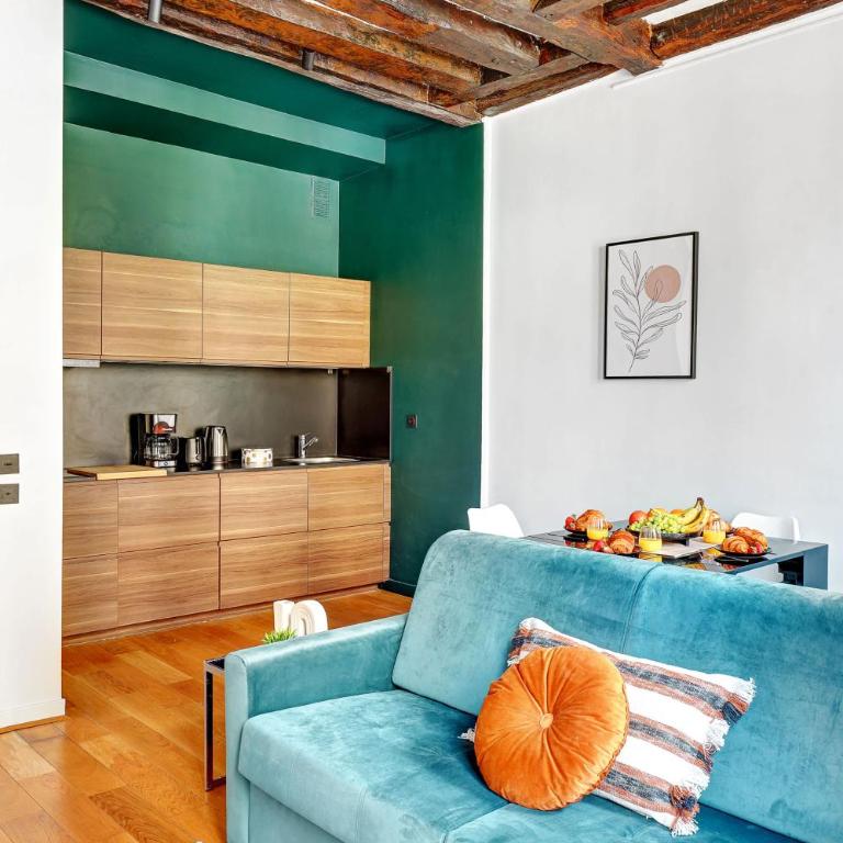 BnBNova - Central 1BR in Le Marais - Close to Notre-Dame - Appartement - 12