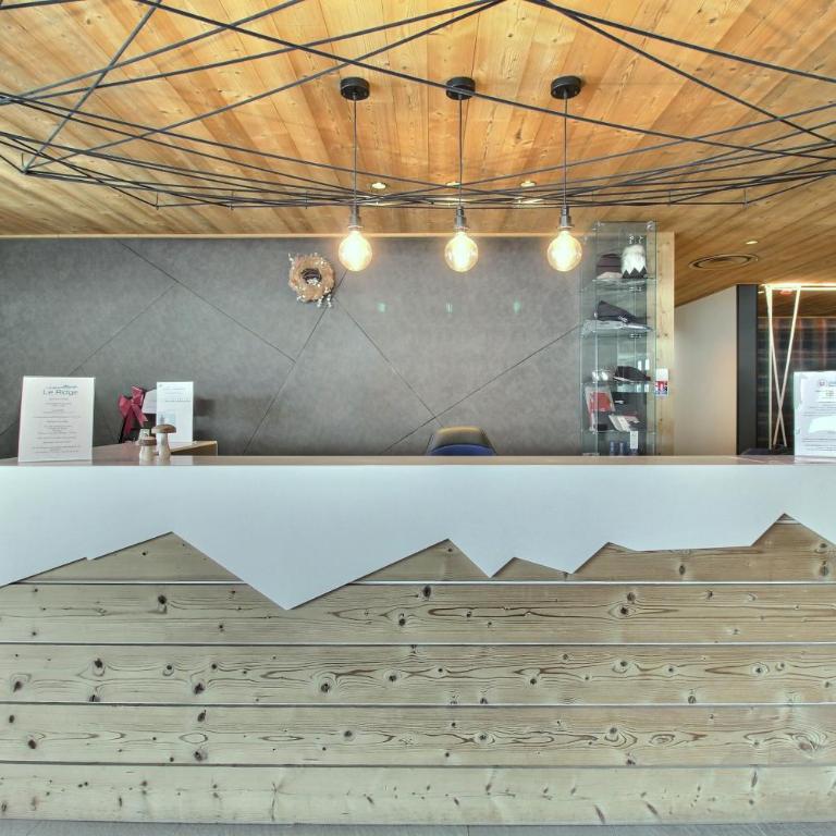 ARC 1600, Résidence Premium LE RIDGE, Appartement 08 personnes Vue Montagne - Ski aux pieds - Sauna, Hammam, Piscine intérieure chauffée, Salle de sport & fitness - Apartment mit 3 Schlafzimmern und Bergblick - 34
