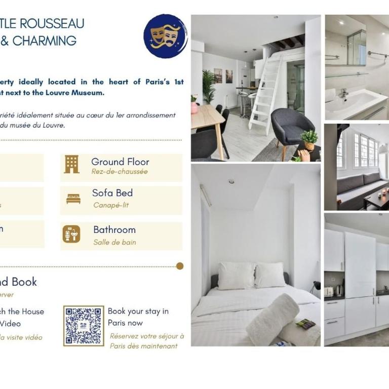 Le Petit Rousseau - Cosy & Calme - by Mon Petit Faré - Apartment - 2