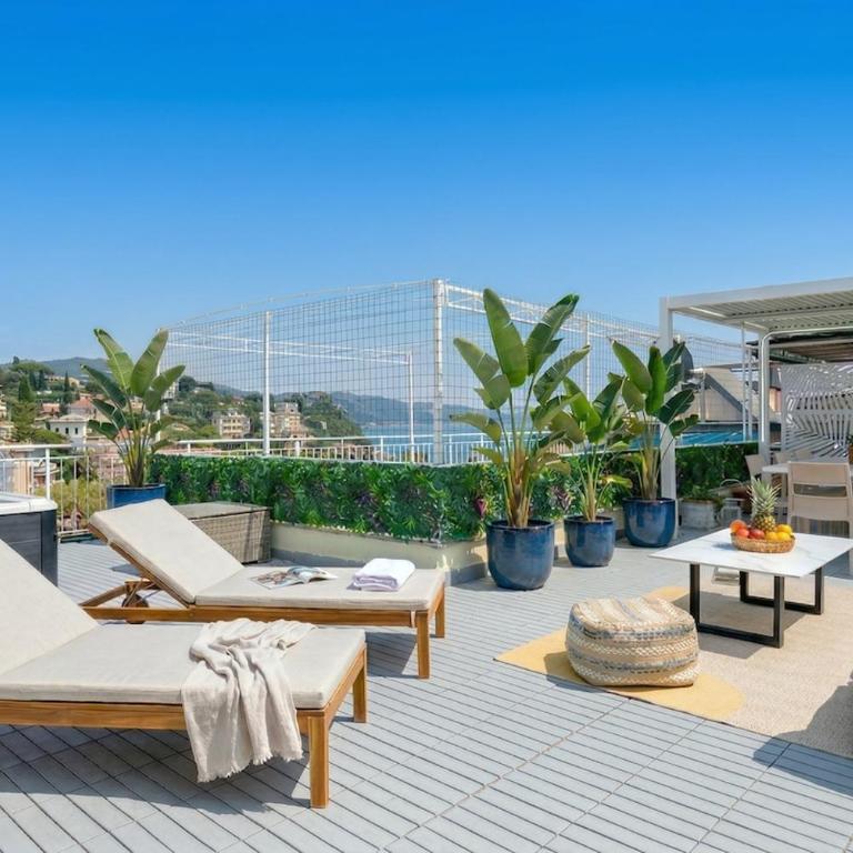 Rooftop with Sea View, Jacuzzi,Parking,AC - Appartamento con 3 Camere da Letto - 1