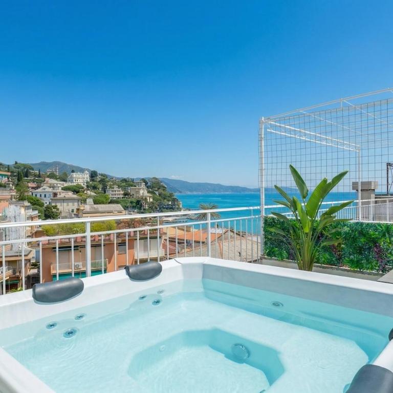 Rooftop with Sea View, Jacuzzi,Parking,AC - Appartamento con 3 Camere da Letto - 11
