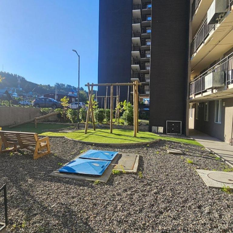 Departamento nuevo con vistas al Lago y al Volcán Villarrica - Apartamento de 3 dormitorios - 5