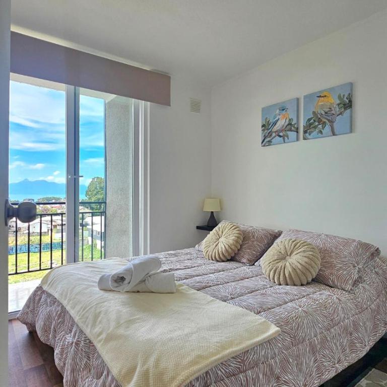 Departamento nuevo con vistas al Lago y al Volcán Villarrica - Apartamento de 3 dormitorios - 12