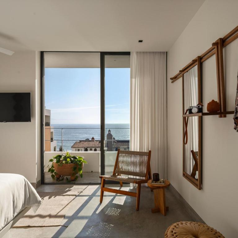 The Tryst Puerto Vallarta LGBT Hotel - Chambre Lit King-Size - Vue sur Mer - 8