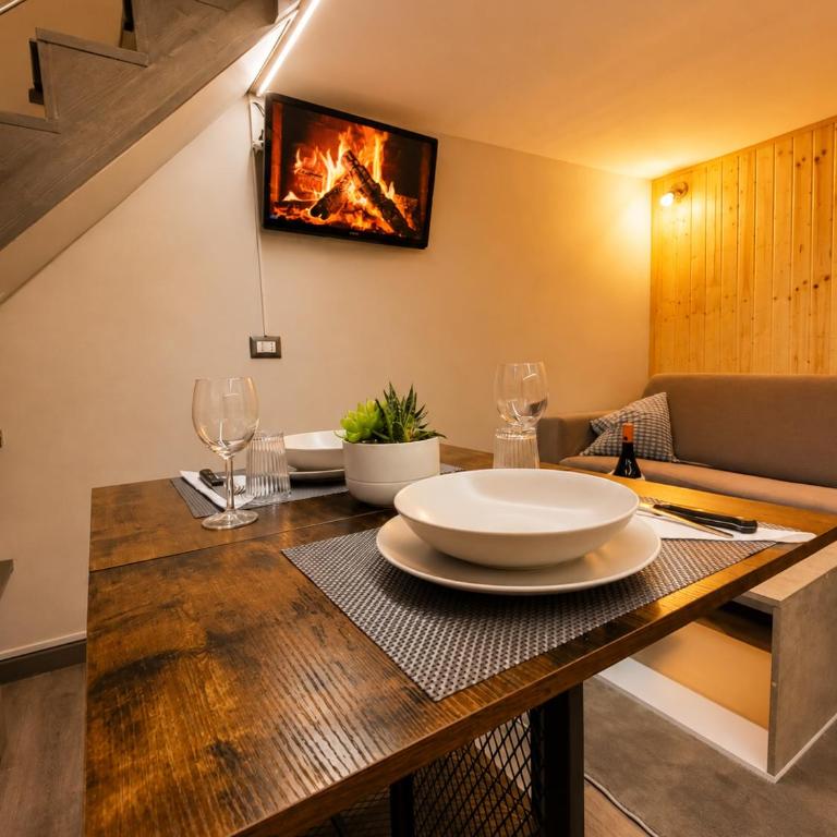 ZONA NAVIGLI Design Loft , Proiettore schermo 80" - Apartamento de 2 dormitorios - 9