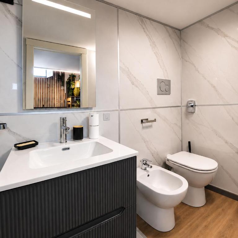 ZONA NAVIGLI Design Loft , Proiettore schermo 80" - Apartamento de 2 dormitorios - 15