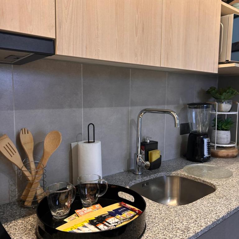 King Studio Santiago Centro Cerca Movistar Arena y Fantasilandia - One-Bedroom Apartment - 26
