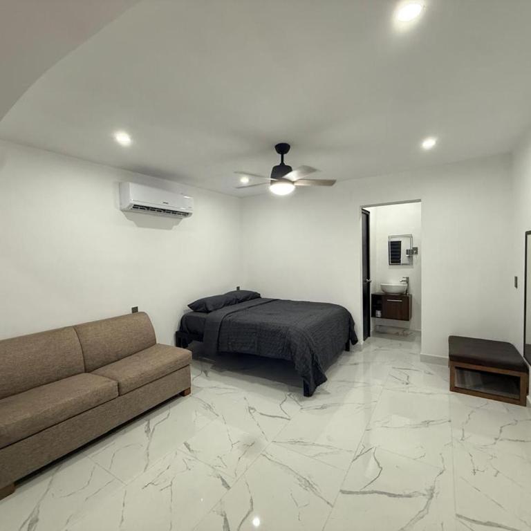 Lujoso y amplio departamento con alberca y jacuzzi - Apartamento de 1 dormitorio - 2