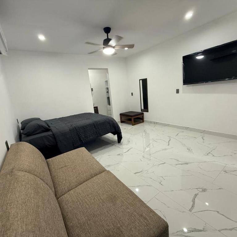 Lujoso y amplio departamento con alberca y jacuzzi - Apartamento de 1 dormitorio - 4