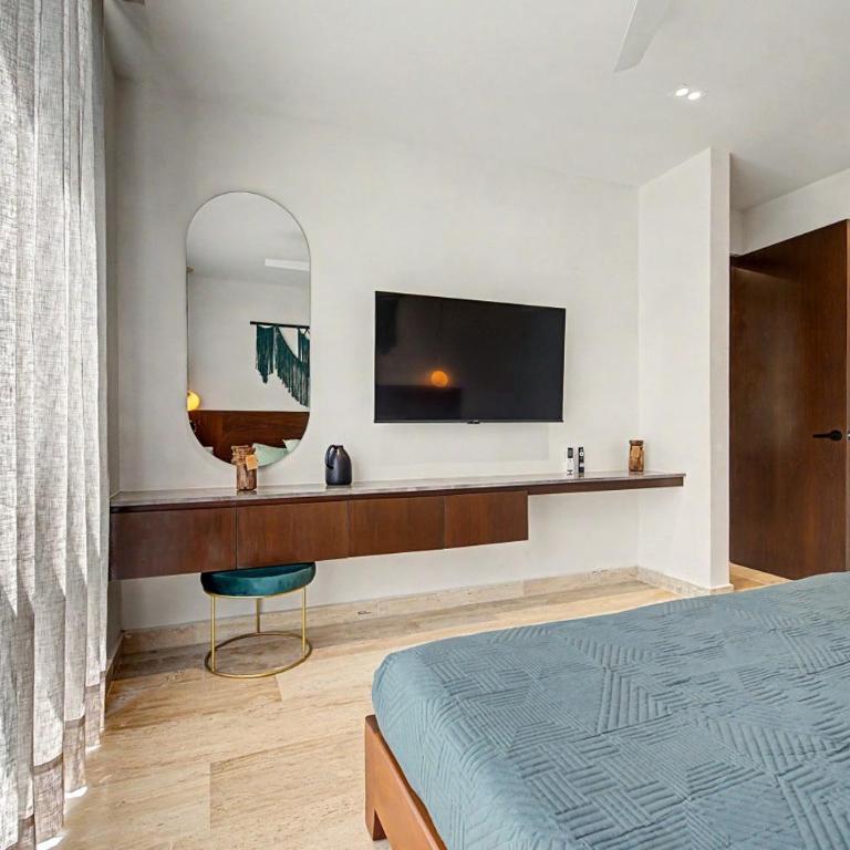 Lux 1BR with Rooftop Pool, Spa, Gym, Kids Playroom - Apartamento - 43