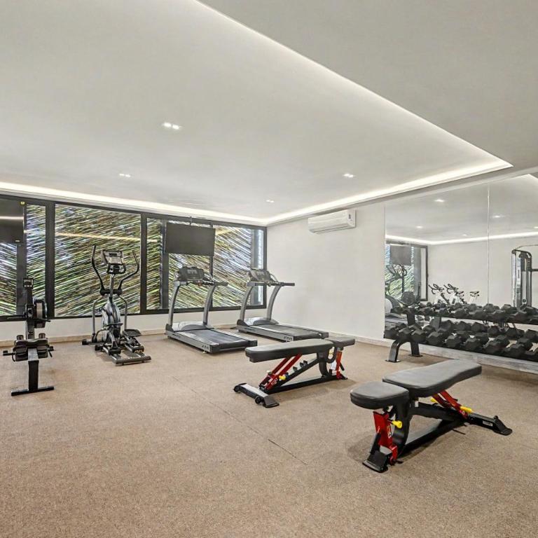 Lux 1BR with Rooftop Pool, Spa, Gym, Kids Playroom - Apartamento - 44
