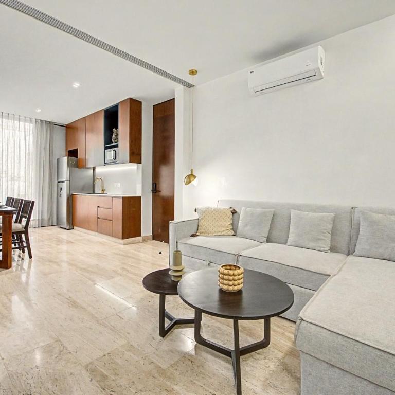 Lux 1BR with Rooftop Pool, Spa, Gym, Kids Playroom - Apartamento - 49