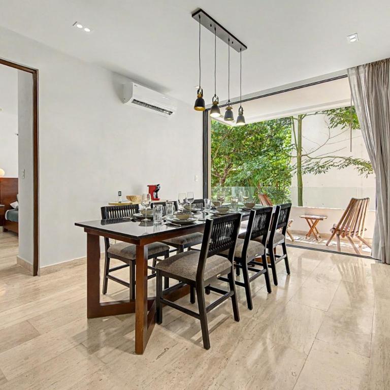 Lux 1BR with Rooftop Pool, Spa, Gym, Kids Playroom - Apartamento - 51