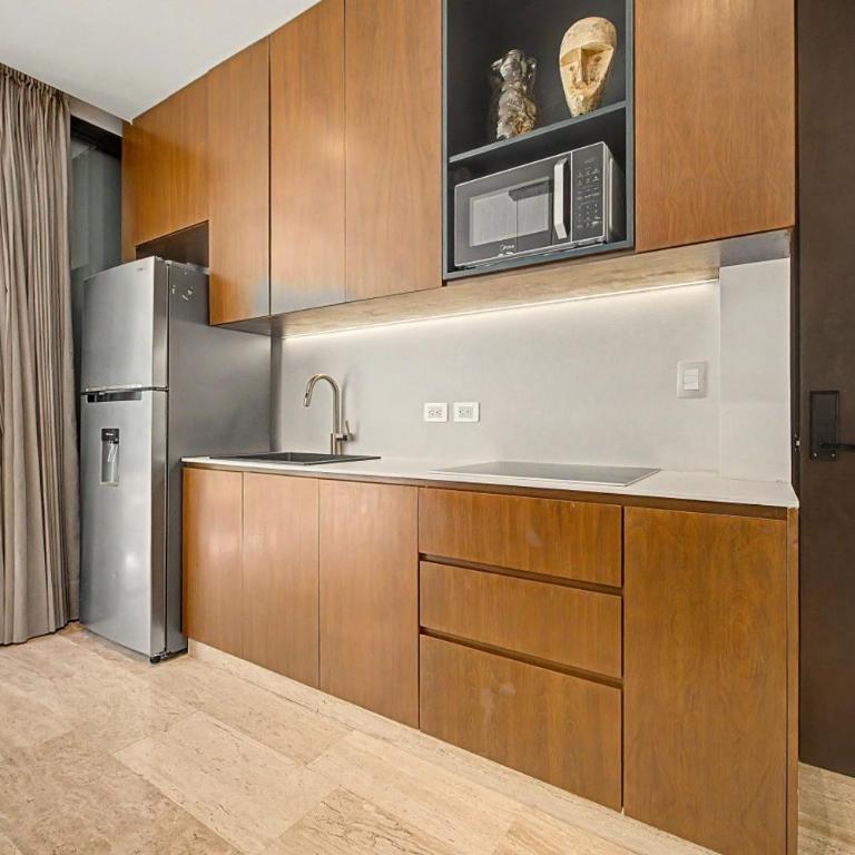 Lux 1BR with Rooftop Pool, Spa, Gym, Kids Playroom - Apartamento - 53