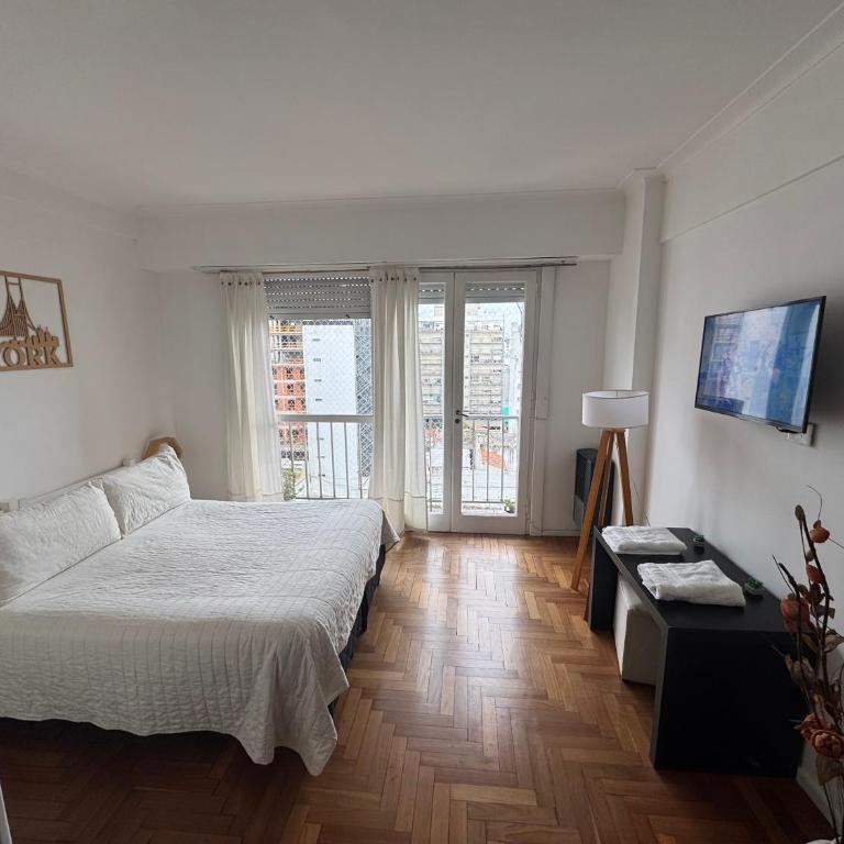 Departamento Zona Guemes a pasos del Shopping Aldrey WiFi Balcón - Apartamento de 1 dormitorio - 1