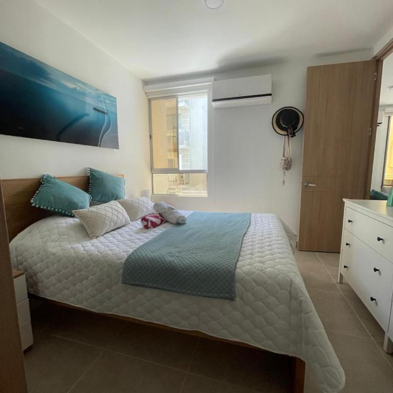 Apartamento en Cartagena, acogedor y moderno, Serena del Mar, cerca a la playa - Two-Bedroom Apartment - 7