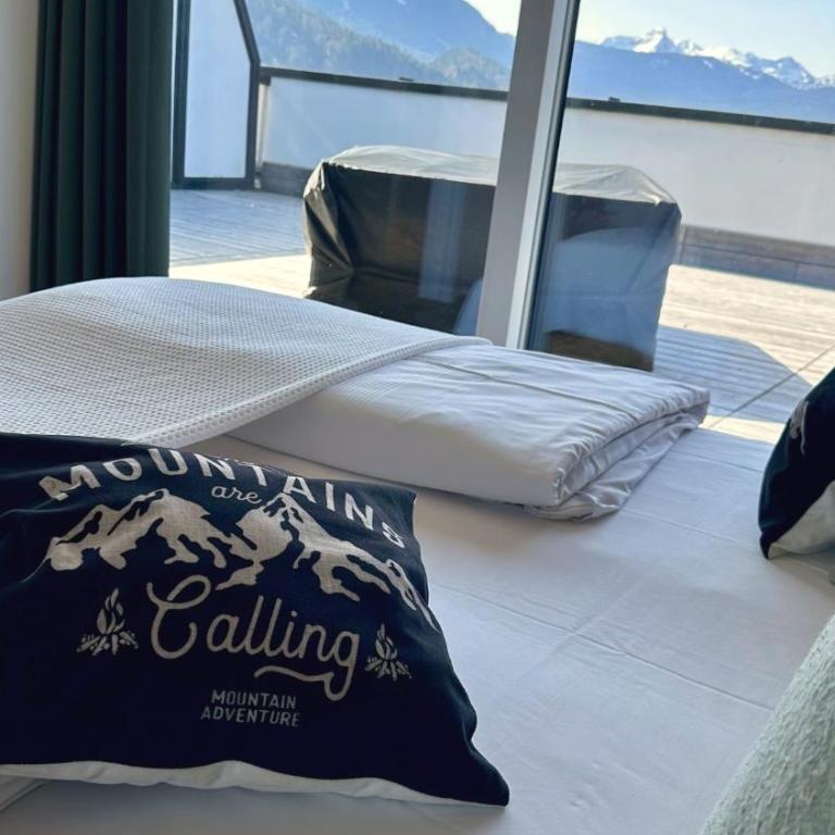 Panorama-Glück I & III - Ein Schlafzimmer-Apartment – ​​Dachterrasse und Bergblick - 12