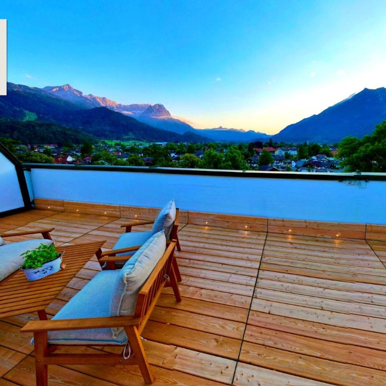 Panorama-Glück I & III - Ein Schlafzimmer-Apartment – ​​Dachterrasse und Bergblick - 4