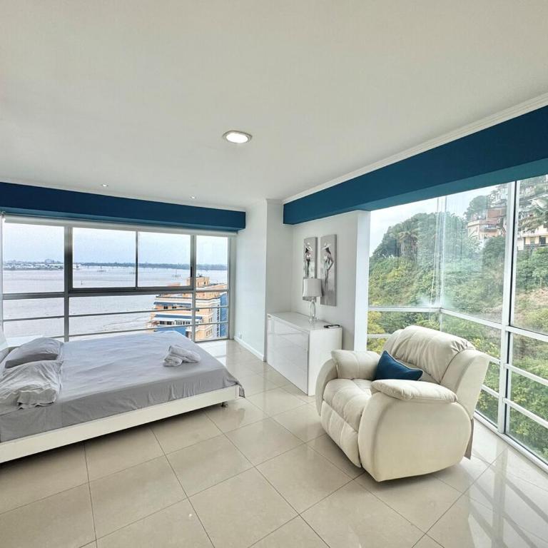 Suite en Puerto Santa Ana vista panoramica al río RF1-1107 - One-Bedroom Apartment with River View - 2