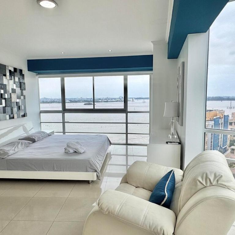 Suite en Puerto Santa Ana vista panoramica al río RF1-1107 - One-Bedroom Apartment with River View - 14