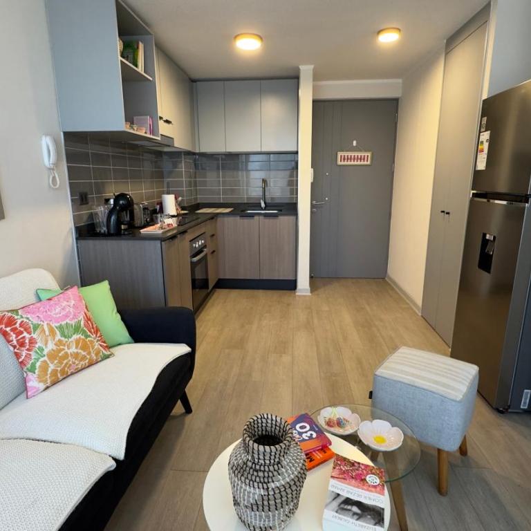 Apart Stgo I Club Hípico, Movistar Arena y Barrio Meiggs - Apartamento de 1 dormitorio - 15