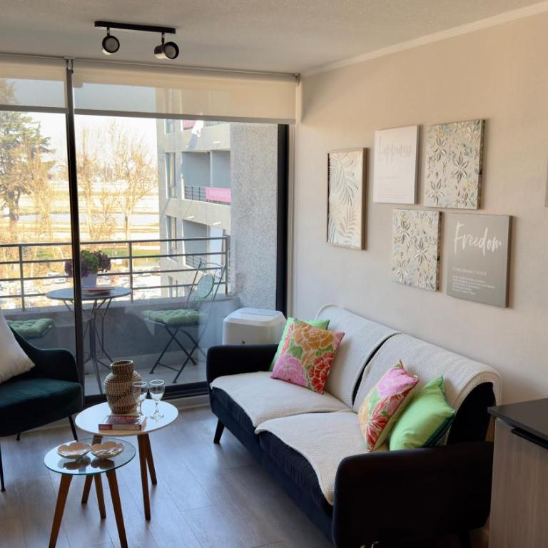 Apart Stgo I Club Hípico, Movistar Arena y Barrio Meiggs - Apartamento de 1 dormitorio - 22