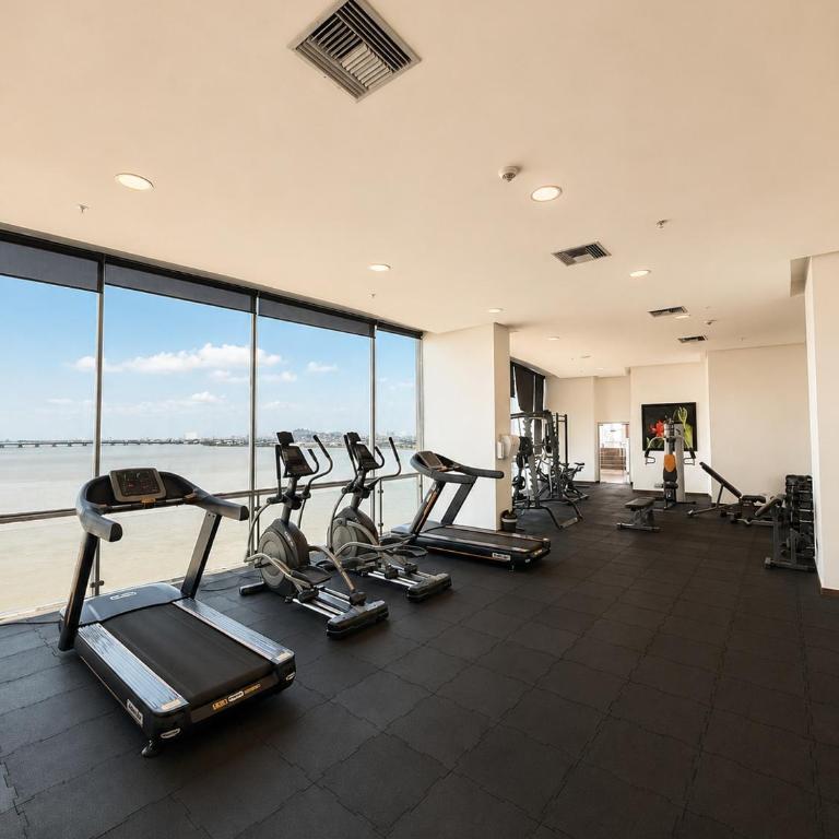 Suite Premium con Piscina en Puerto Santa Ana RF1-808 - One-Bedroom Apartment with View - 32