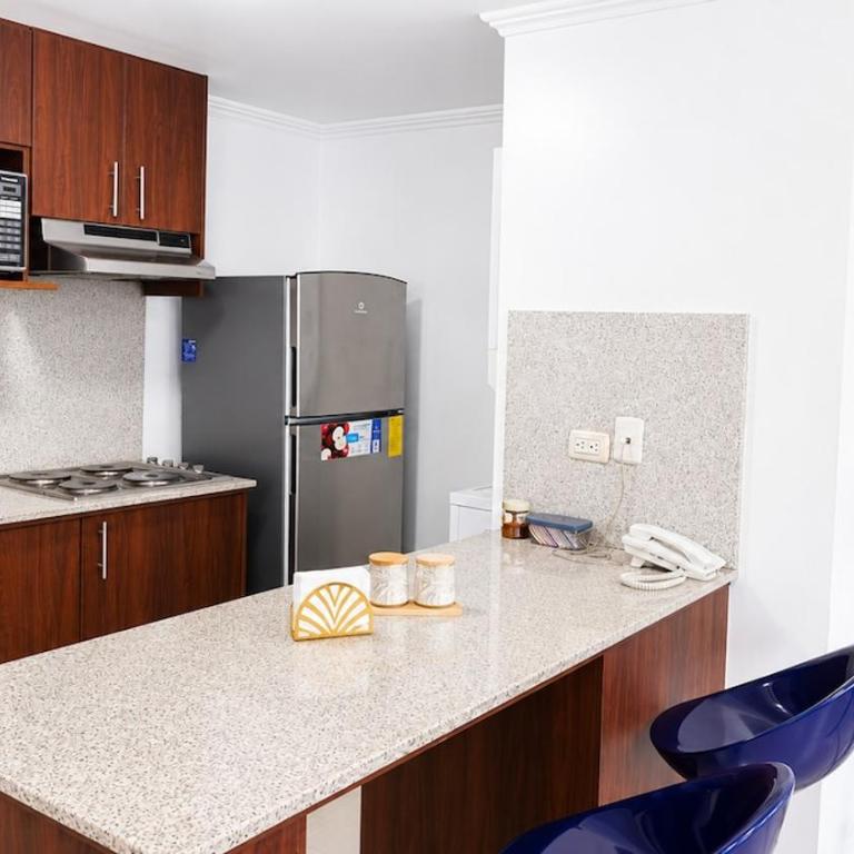 Depa Familiar 2 Habitaciones Vista, Gym y Piscina RF2-710 - Two-Bedroom Apartment with View - 4
