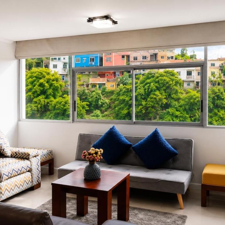 Depa Familiar 2 Habitaciones Vista, Gym y Piscina RF2-710 - Two-Bedroom Apartment with View - 23